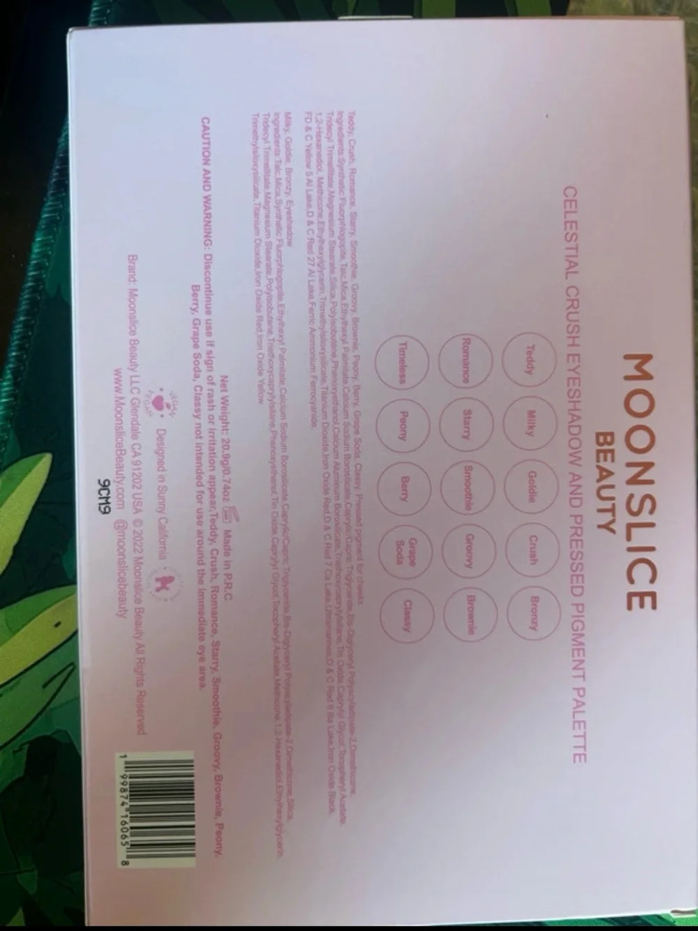 Moonslice Beauty-Eyeshadow Palette - Pink Mix